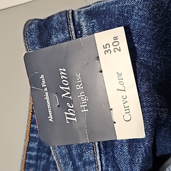 Abercrombie & Fitch 42x27 high rise curve love mom jean - Picture 6 of 8